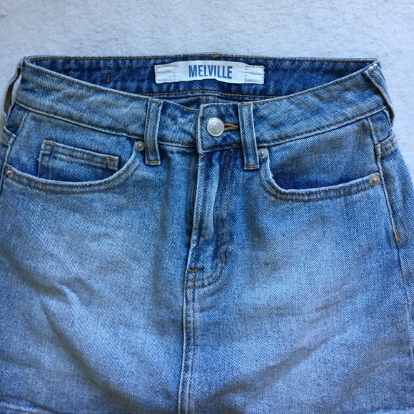 Brandy Melville Jean skirt - Picture 6 of 8